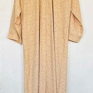 Khaki-Haya-Printed-Front-Open-Abaya
